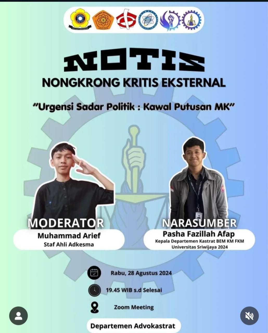 NOTIS : Nongkrong Kritis Eksternal